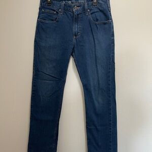 Carhartt Men's Dark Blue Straight Jeans